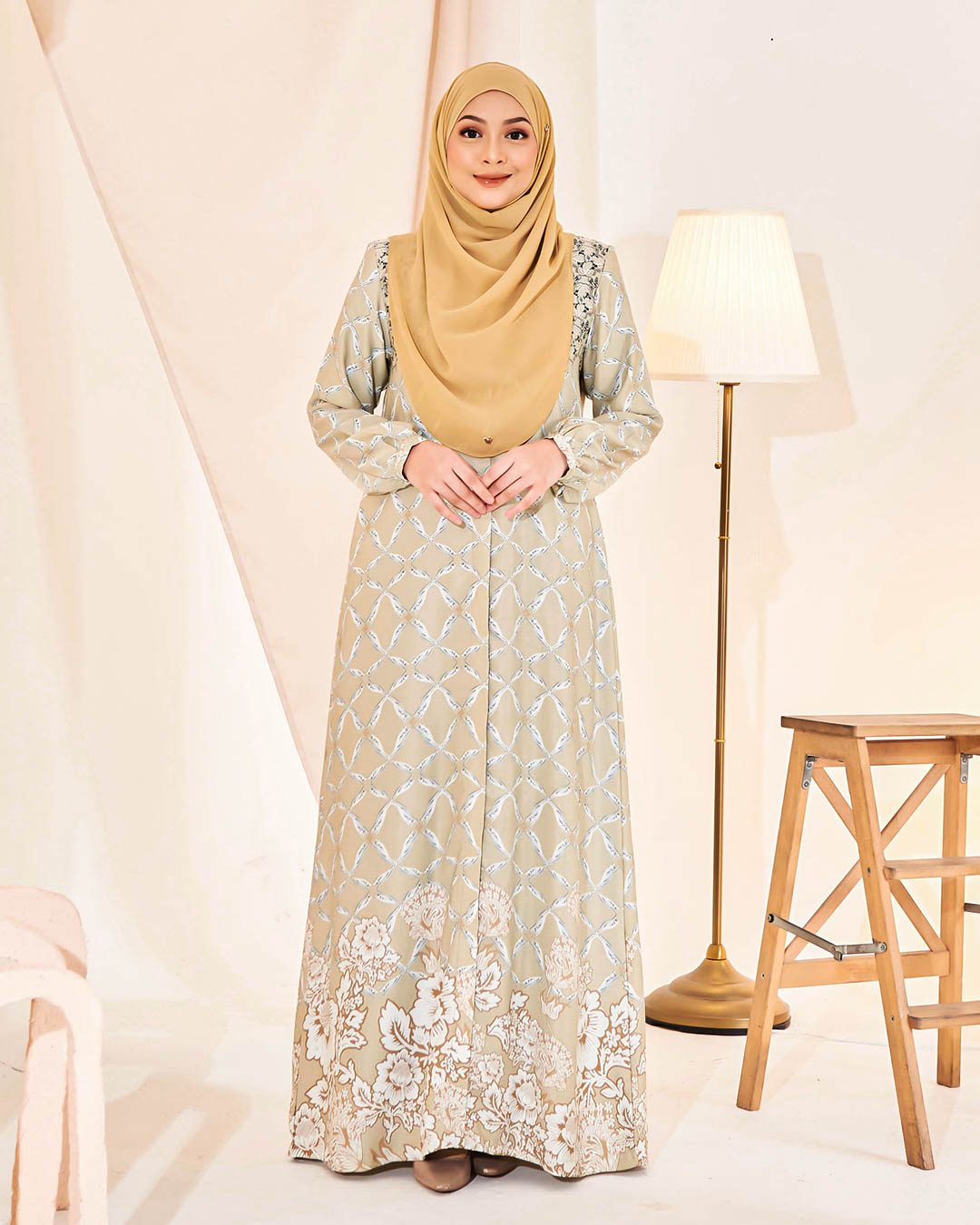 Dress Elita - Celery Ice