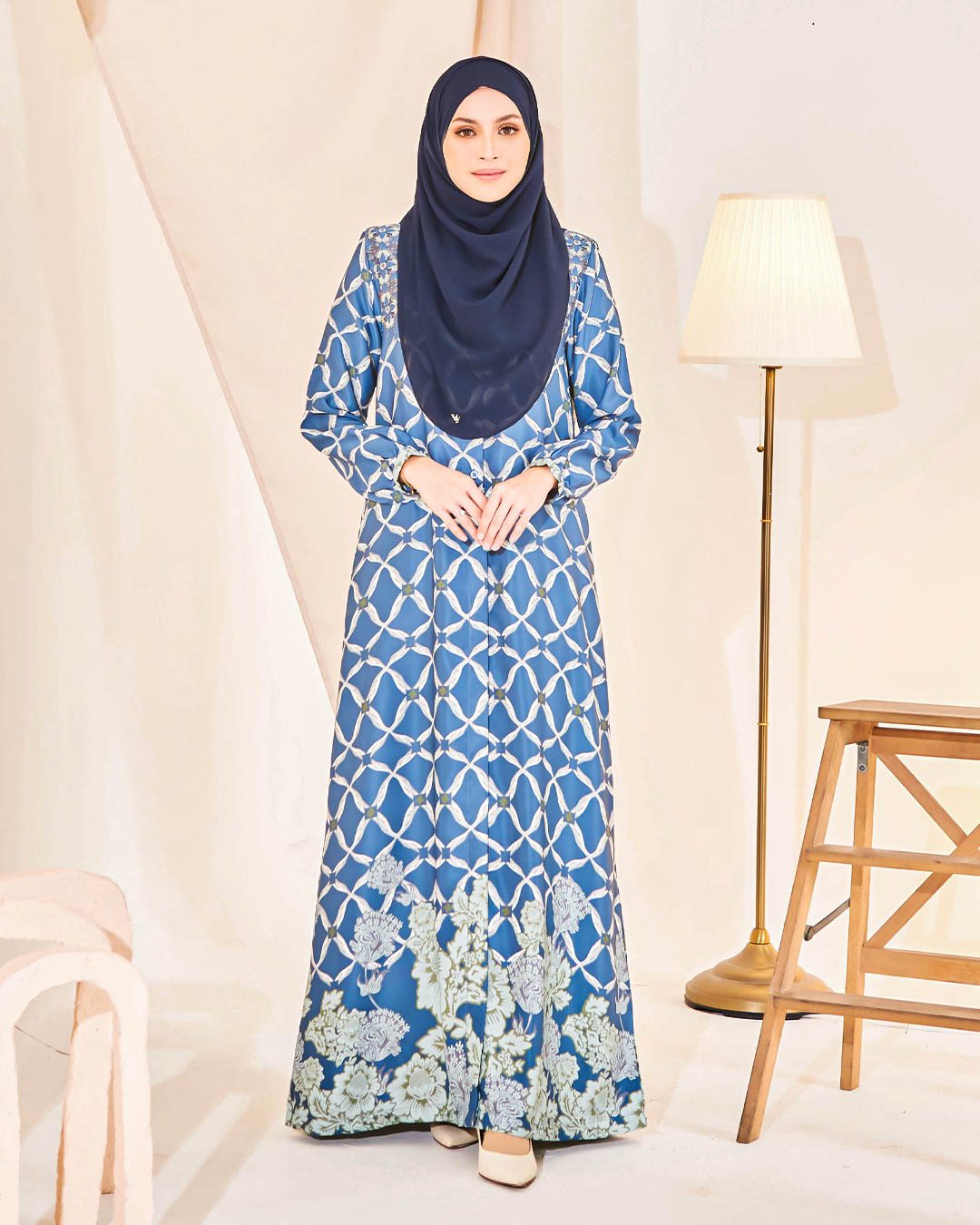Dress Elita - Turkish Blue