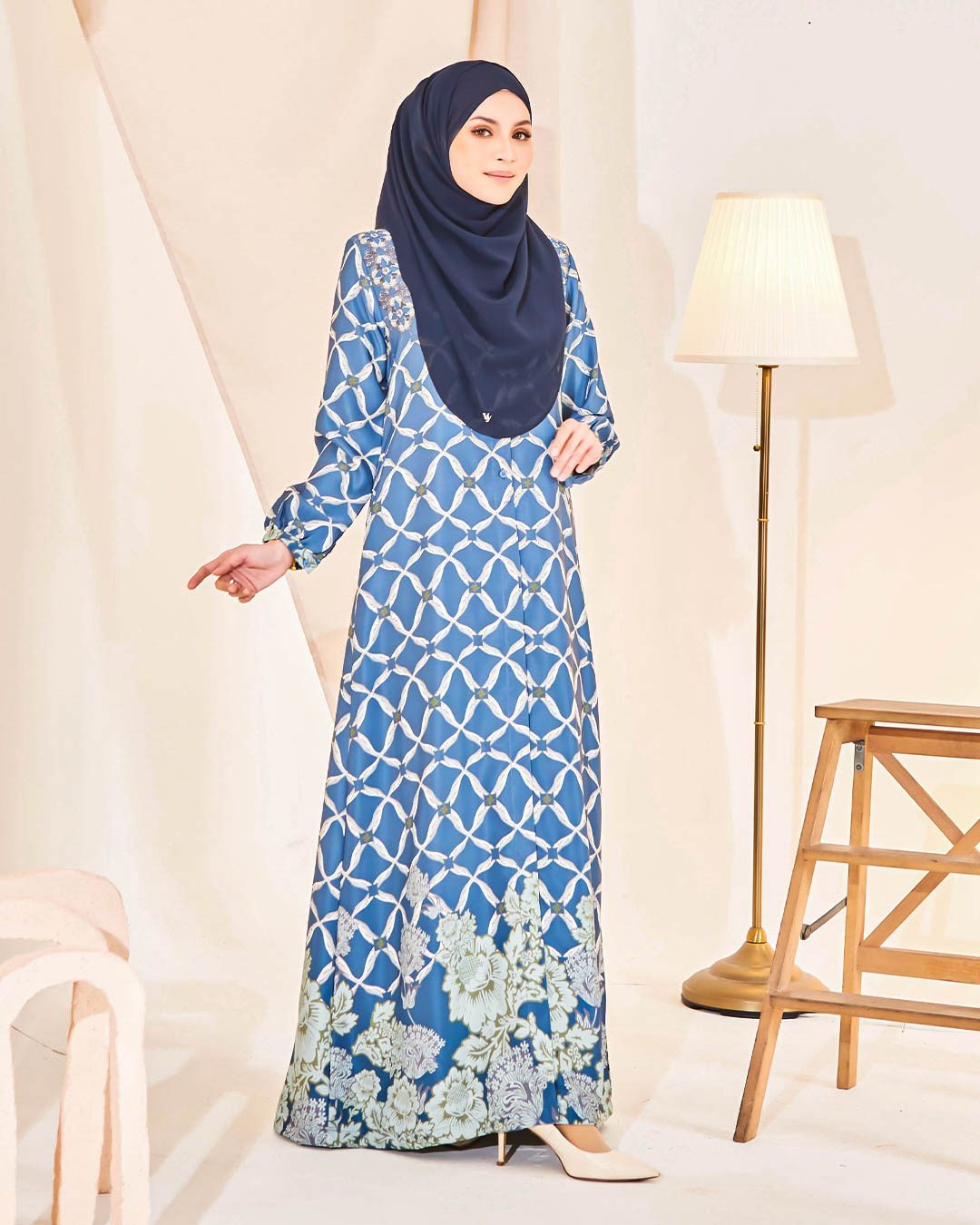 Dress Elita - Turkish Blue