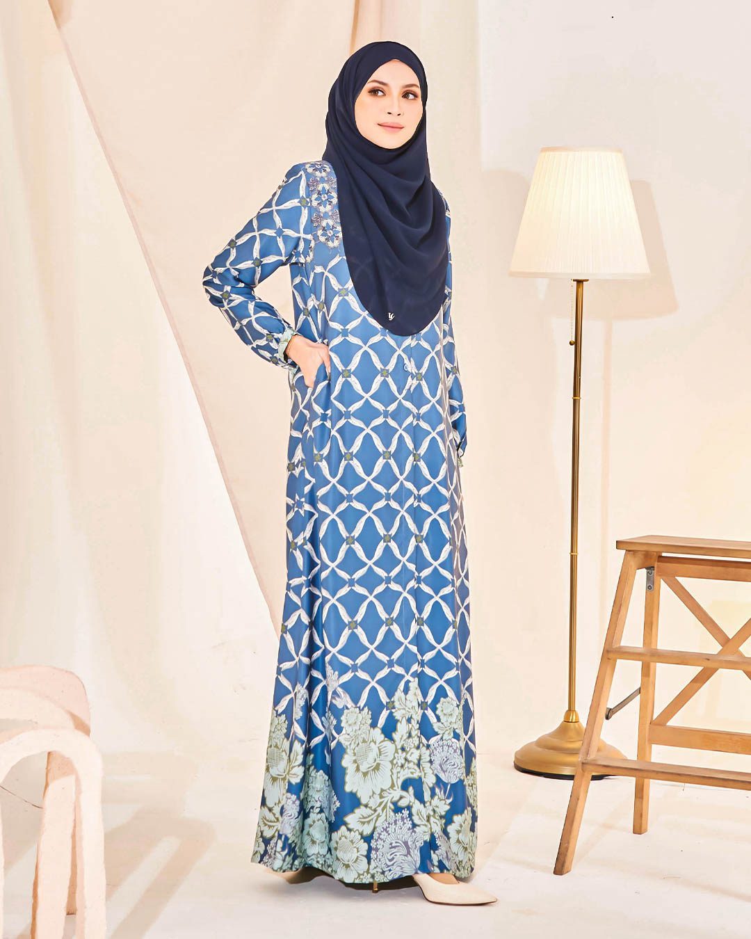 Dress Elita - Turkish Blue