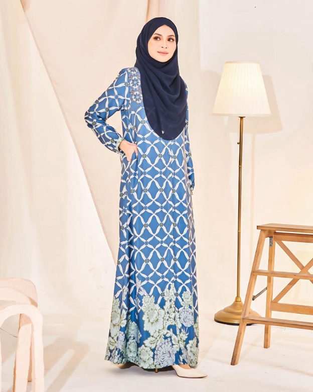 Dress Elita - Turkish Blue