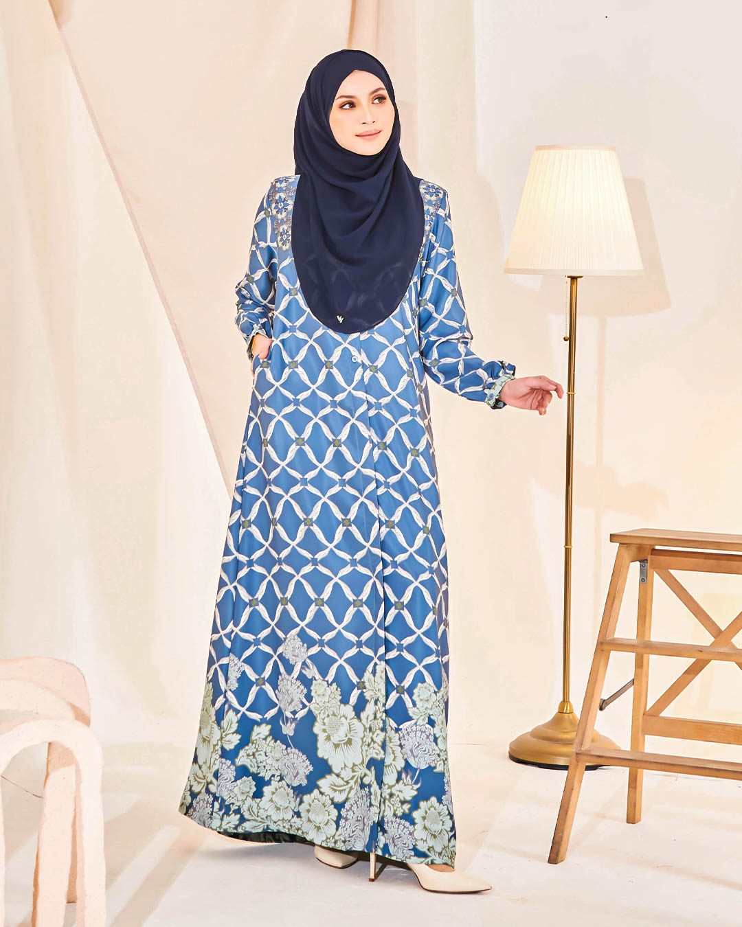 Dress Elita - Turkish Blue