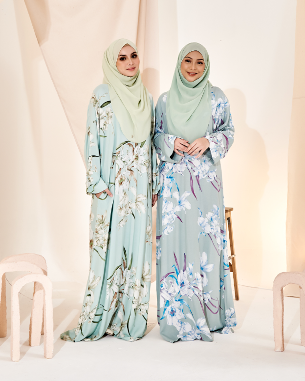 Kaftan Ellie - Pale Leaf