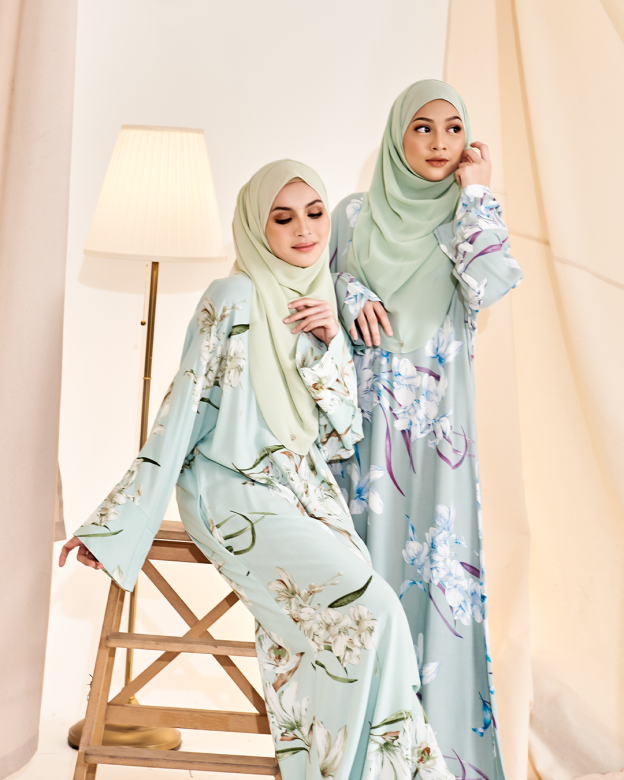 Kaftan Ellie - Pale Leaf