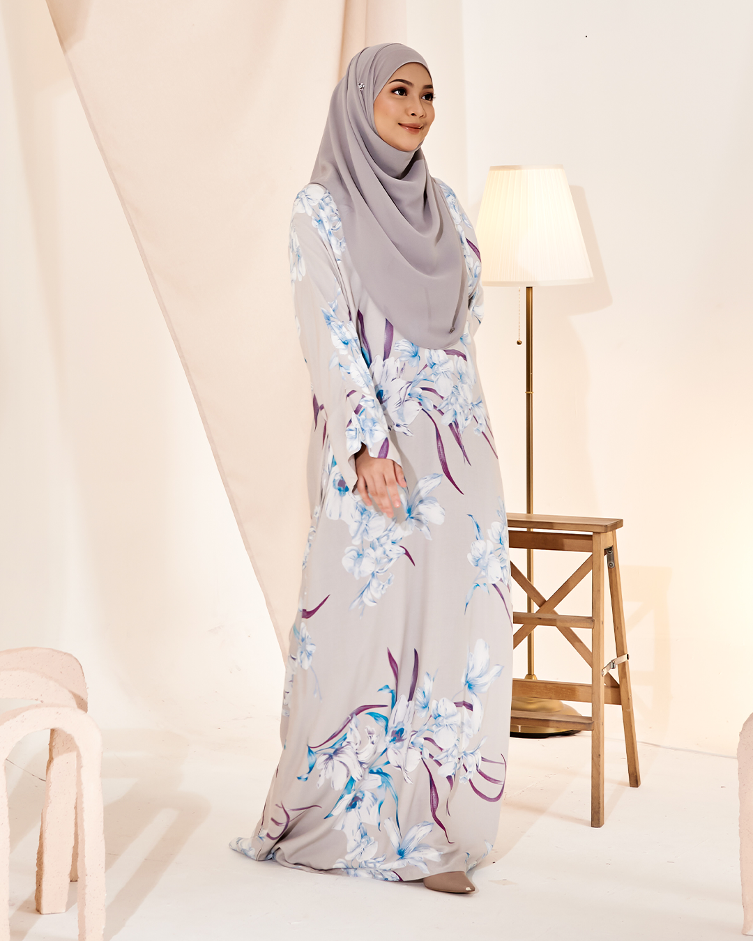 Kaftan Ellie - Cloud Grey