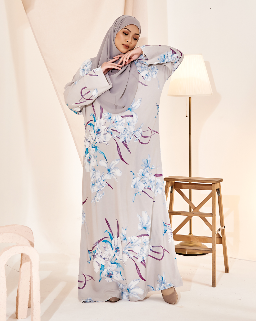 Kaftan Ellie - Cloud Grey