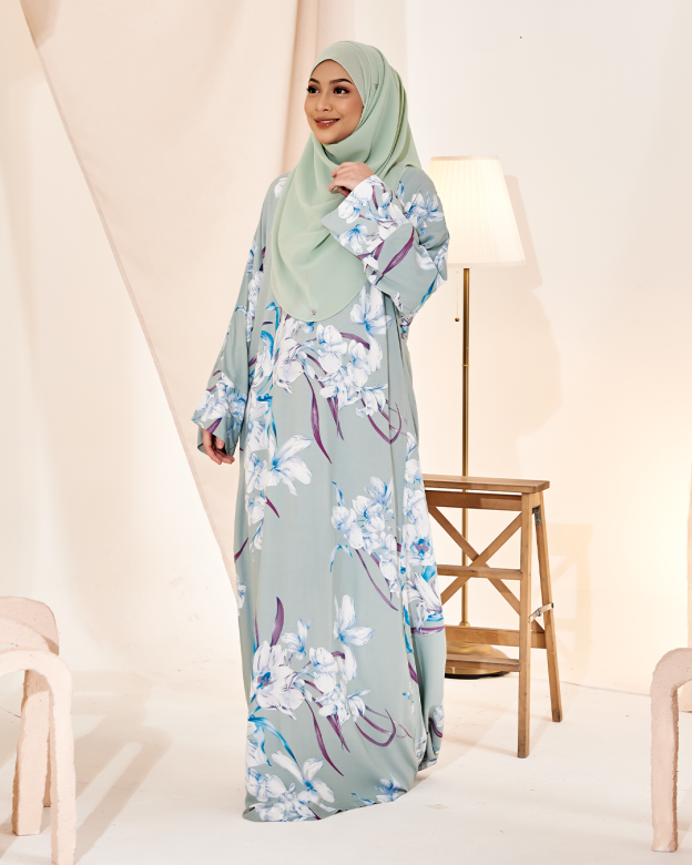 Kaftan Ellie - Pale Leaf