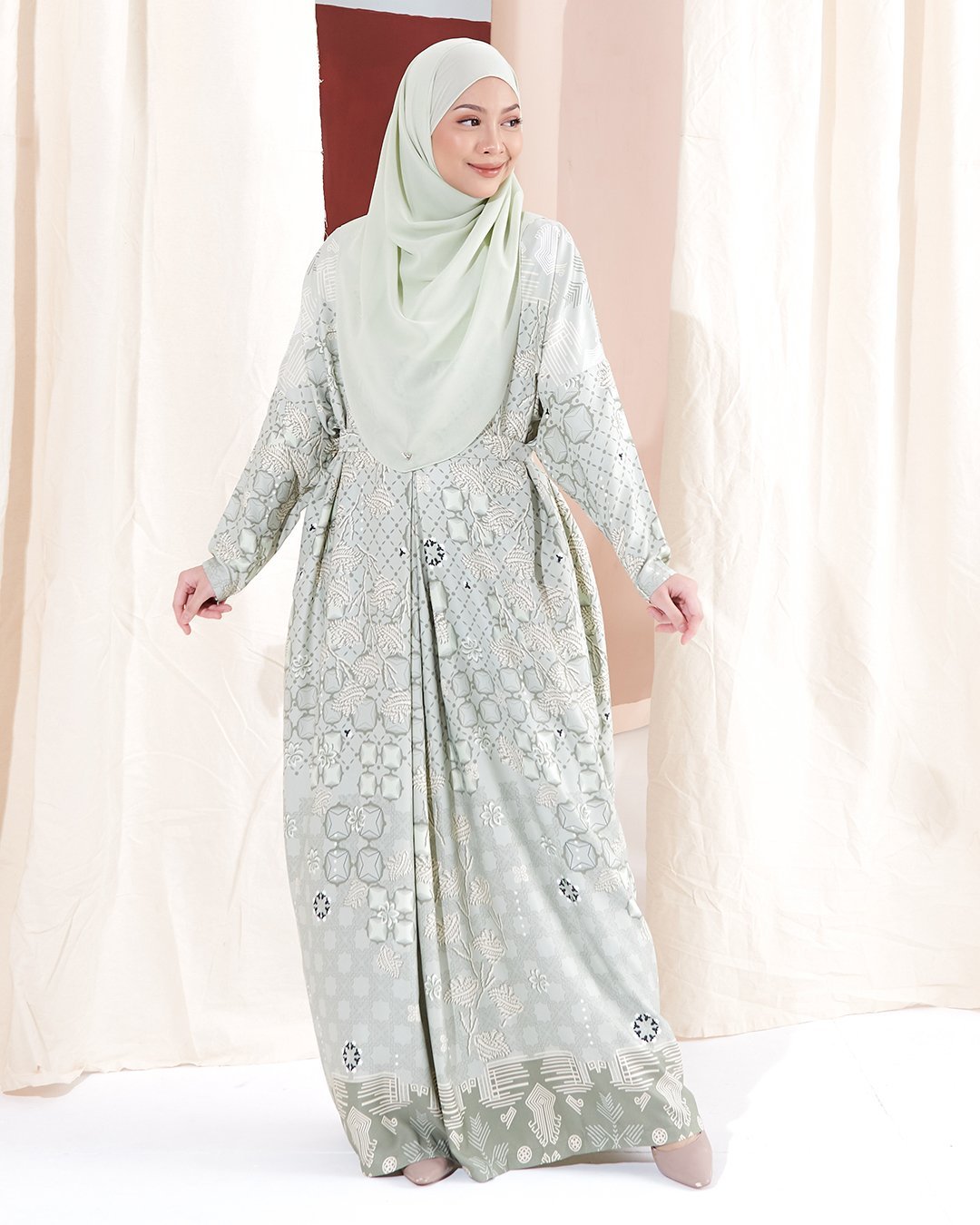 Kaftan Elysia - Fresh Mint