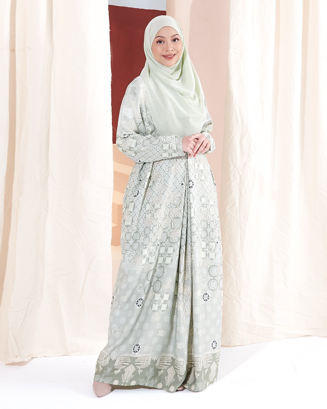 Kaftan Elysia - Fresh Mint