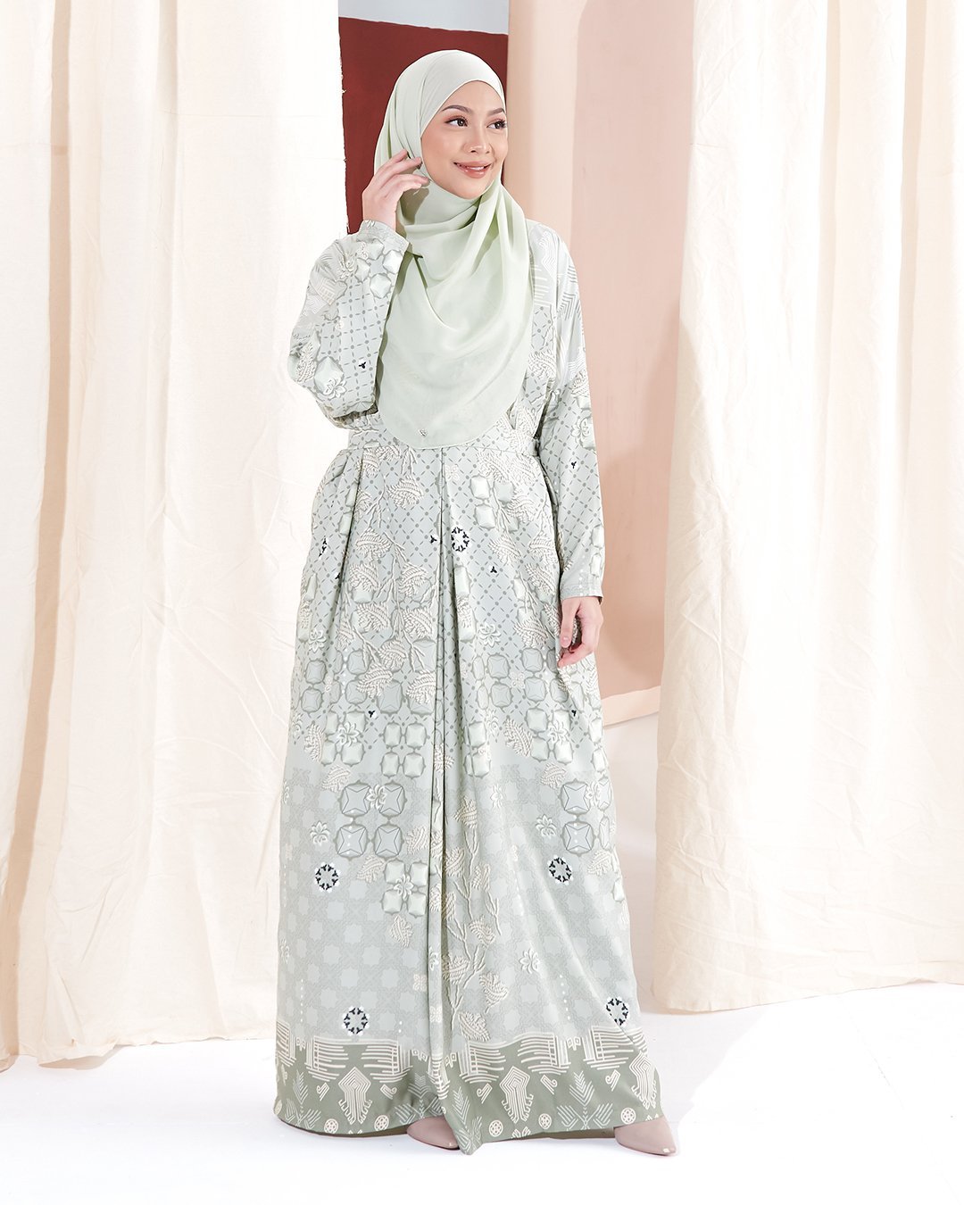 Kaftan Elysia - Fresh Mint
