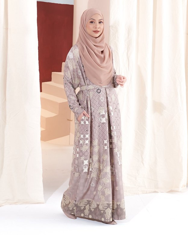 Kaftan Elysia - Smokey Taupe