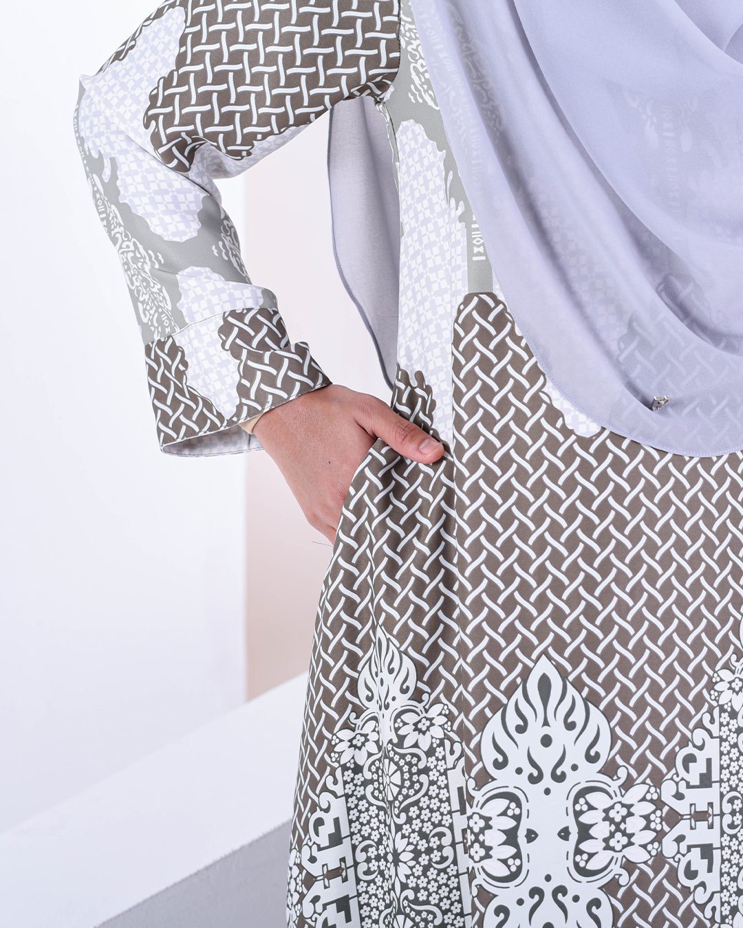 Kaftan Eshal - Laurel Green