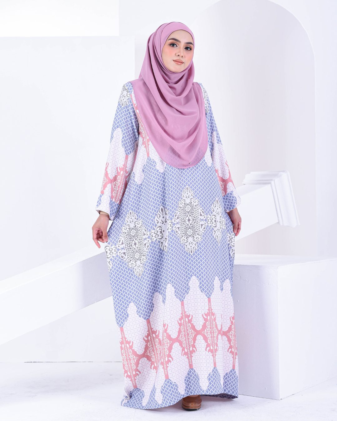 Kaftan Eshal - Pigeon Blue