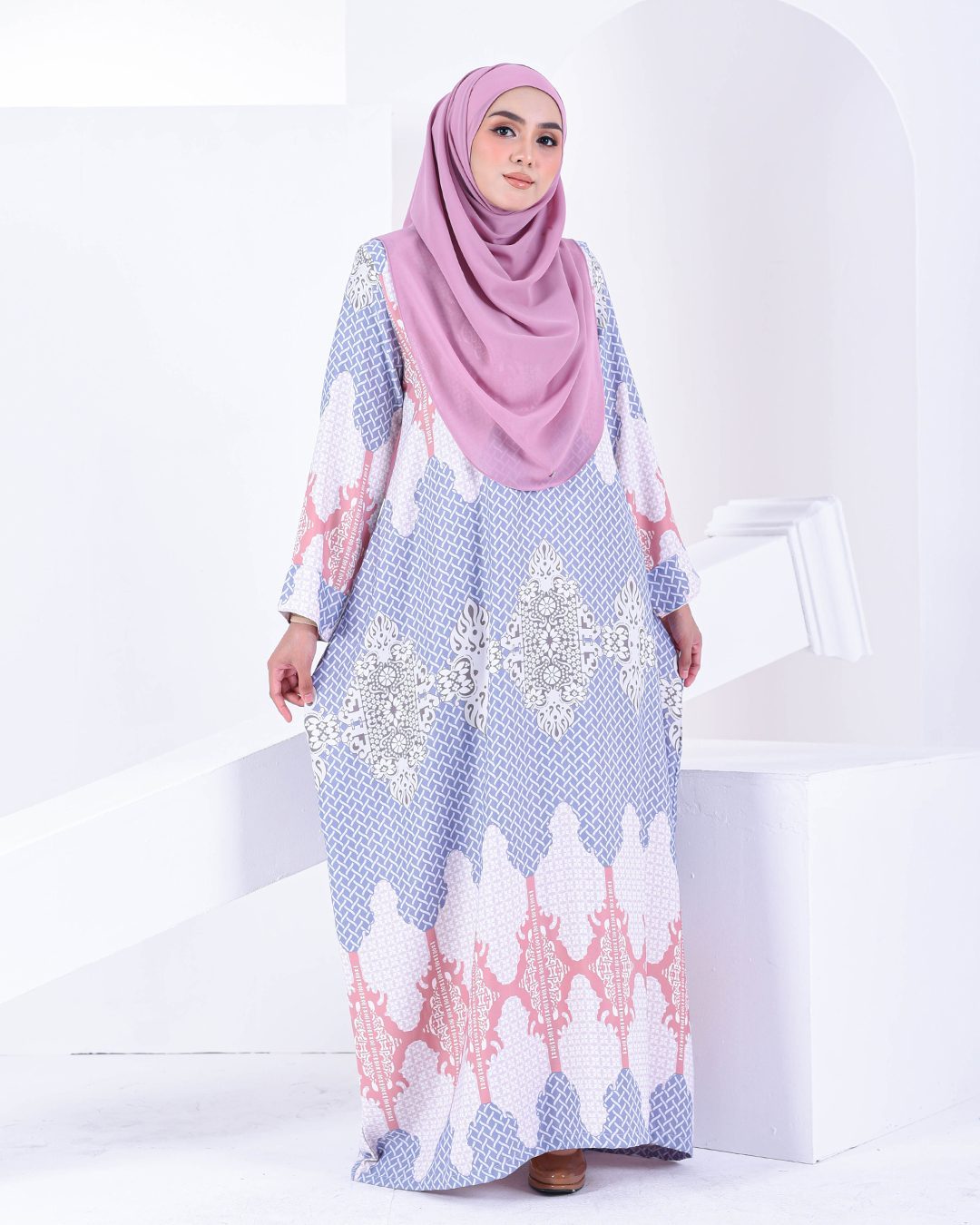 Kaftan Eshal - Pigeon Blue