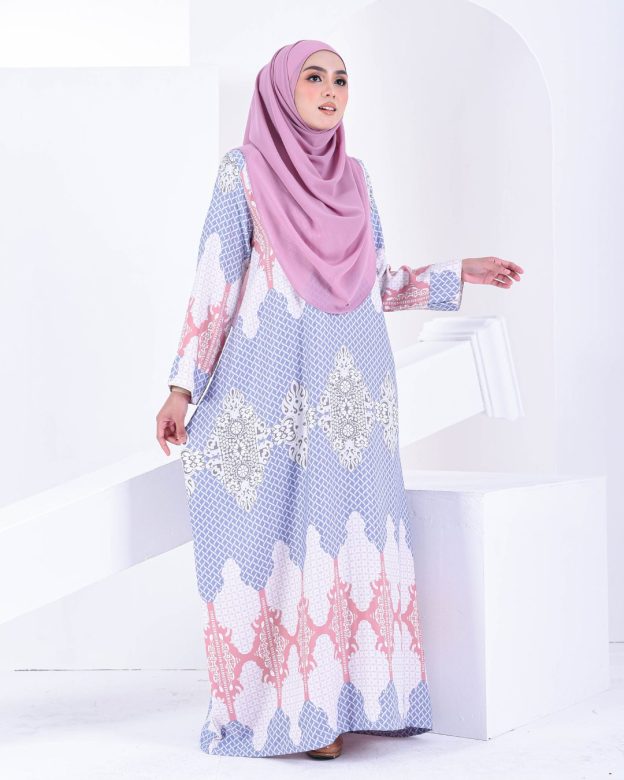 Kaftan Eshal - Pigeon Blue