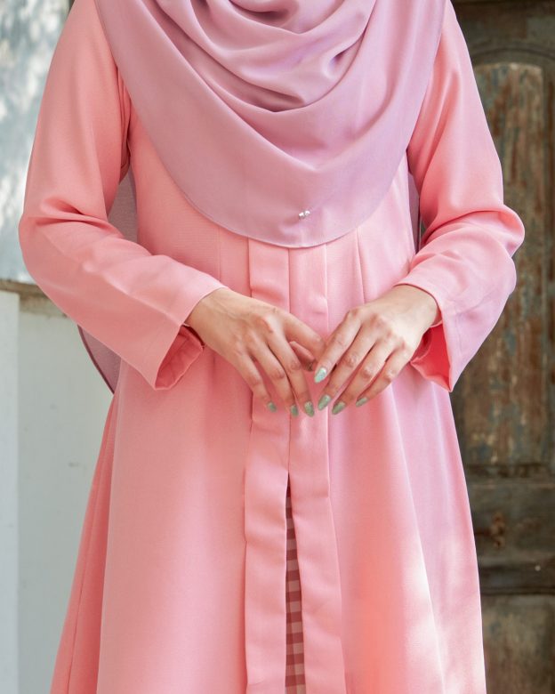 Baju Kebarung Printed Lani - Smoothie Watermelon