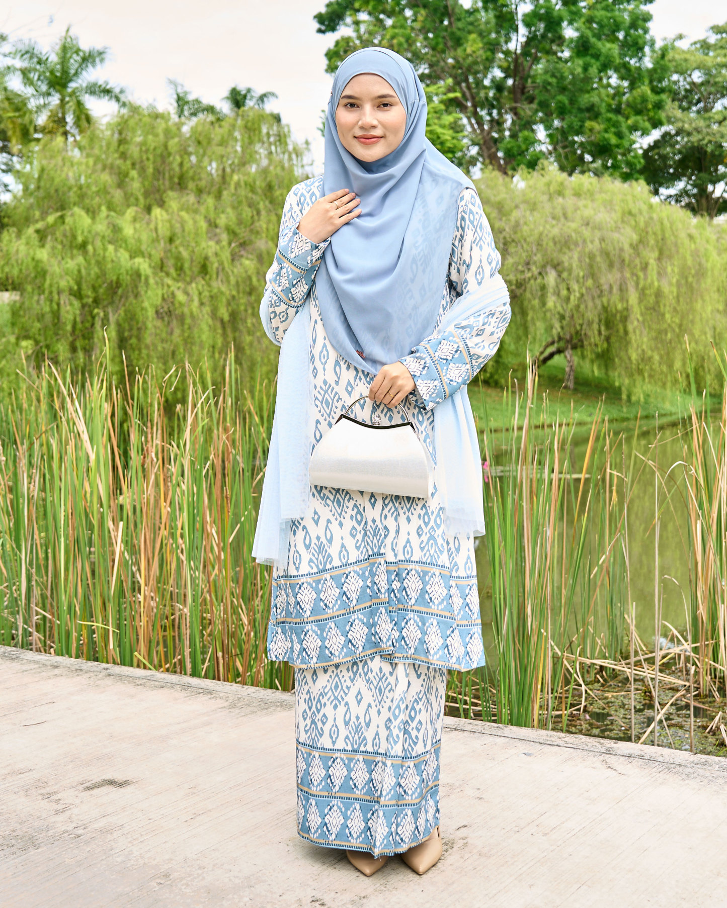 Baju Kebarung Batik Pua Kumbu Marissa