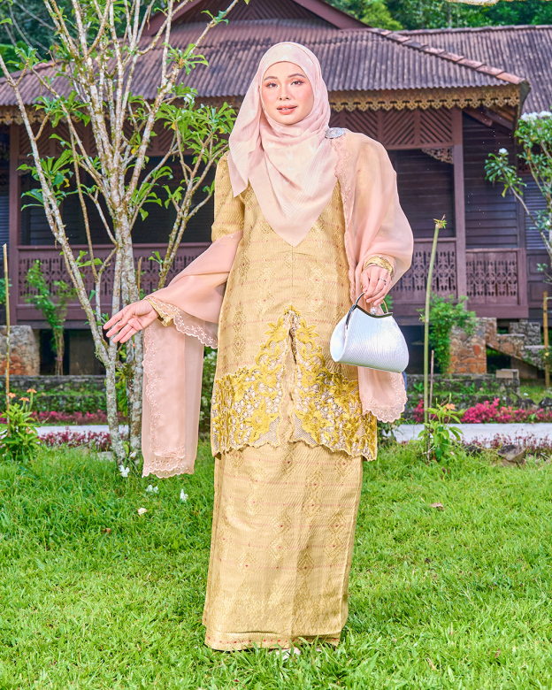Baju Kebarung Sulam Songket Audrina