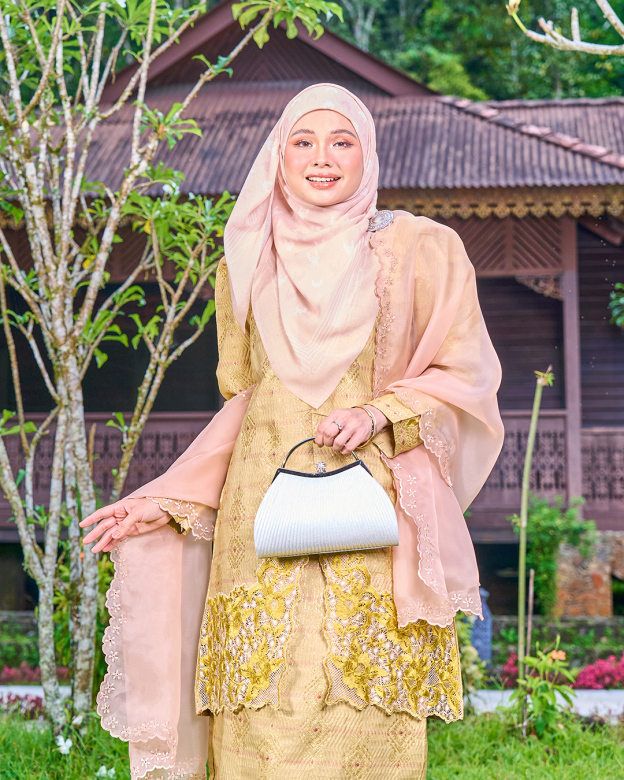 Baju Kebarung Sulam Songket Audrina