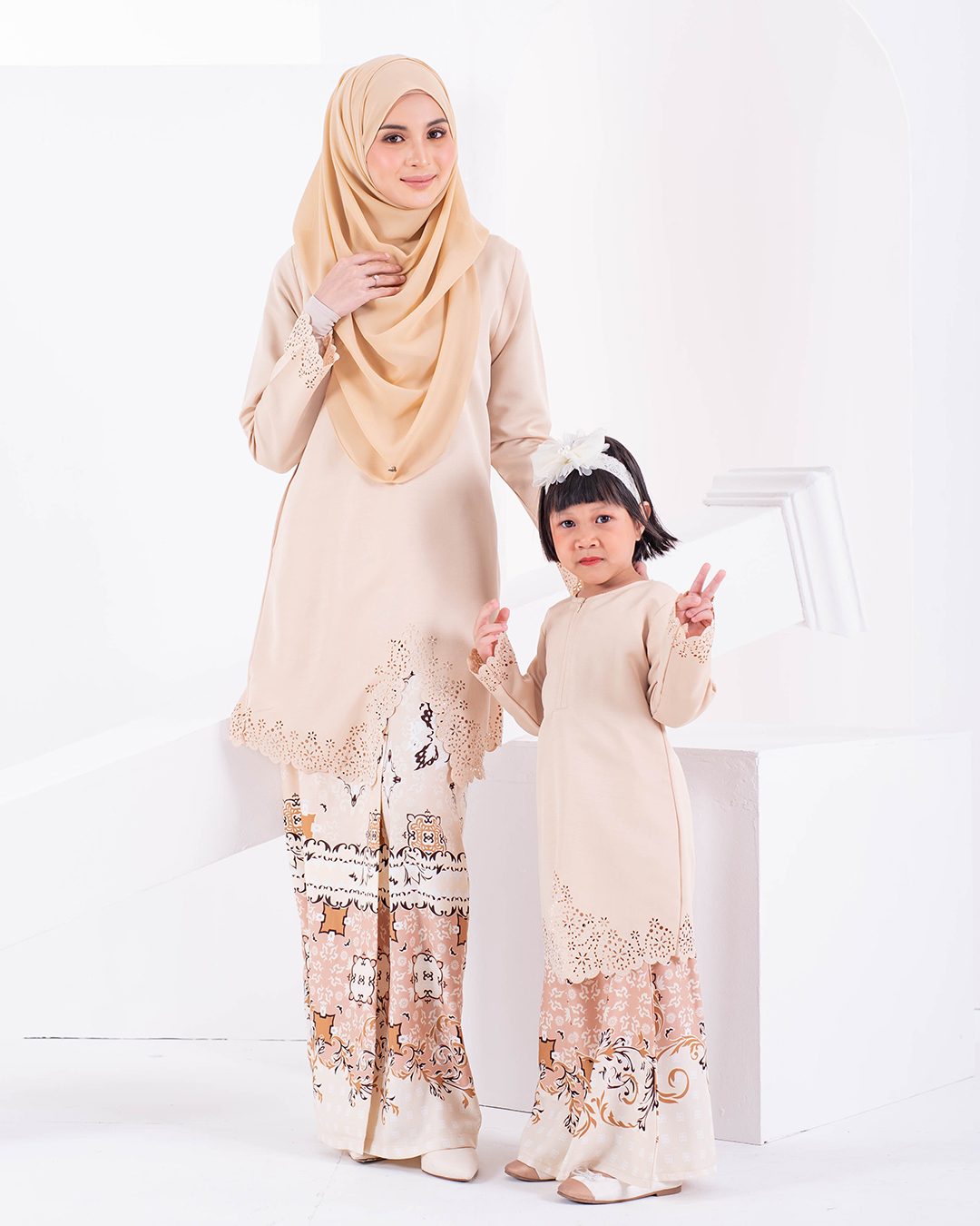 Baju Kebarung Lasercut Areena Kids - Earl Wheat
