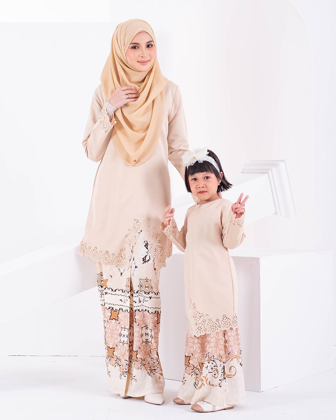 Baju Kebarung Lasercut Areena Kids - Earl Wheat