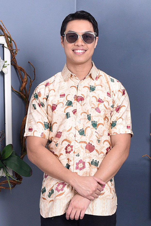 Baju Kemeja Batik Arba - Marigold