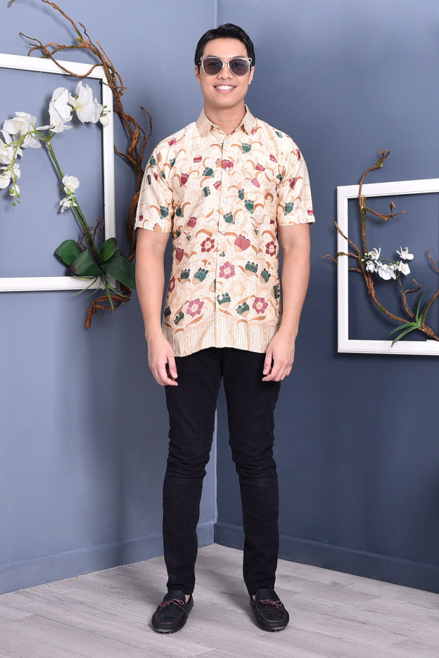 Baju Kemeja Batik Arba - Marigold