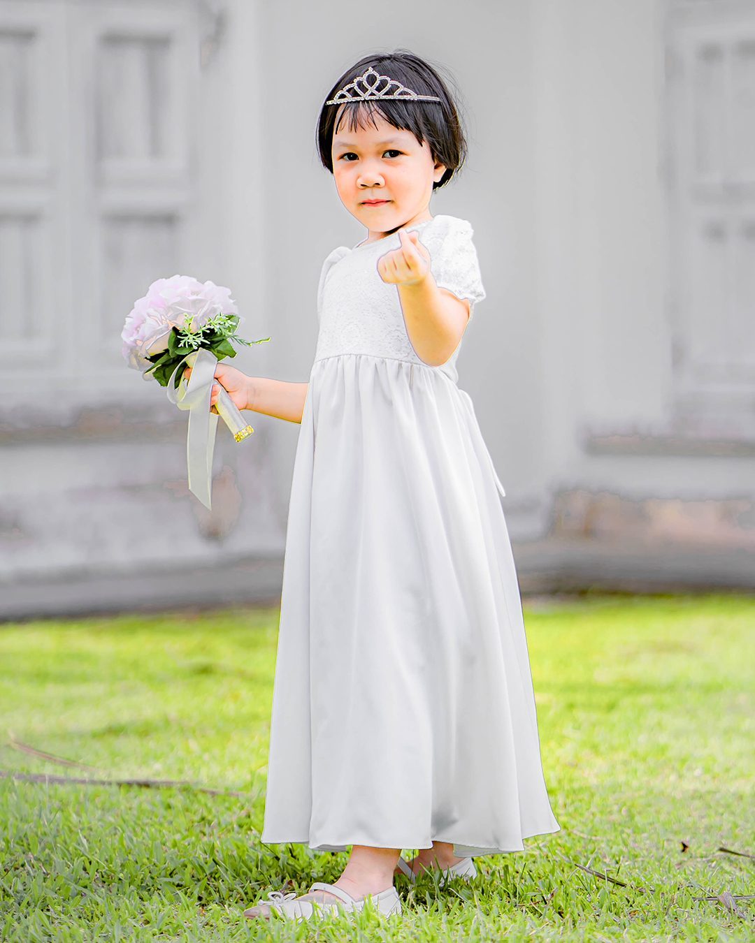 Dress Lace Najelia Kids - Off White