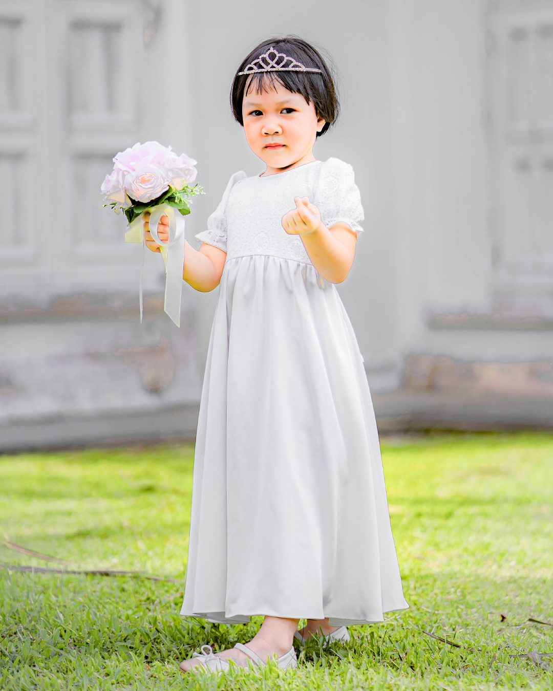 Dress Lace Najelia Kids - Off White