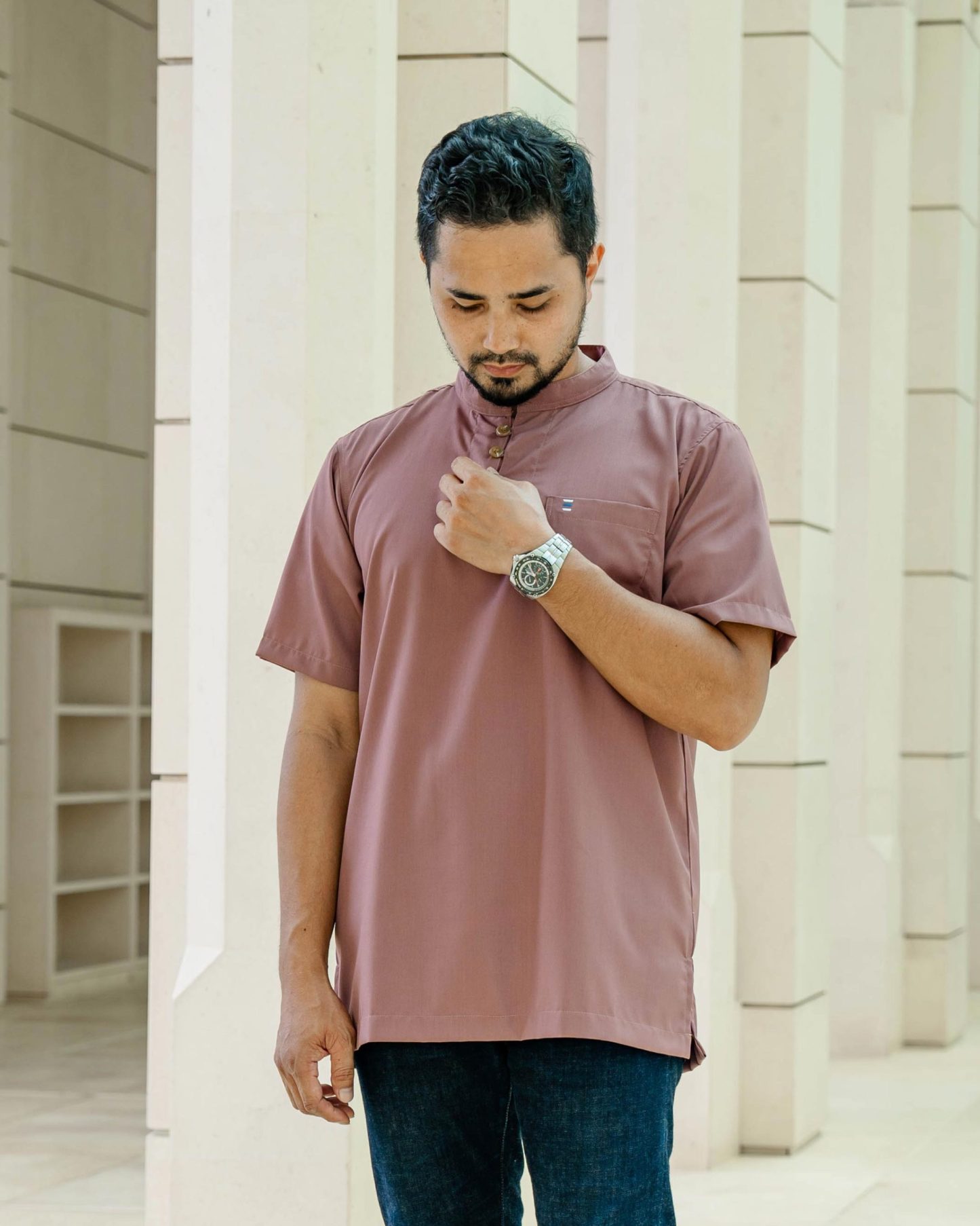 Kurta Eeman Hombre x MCC Lifestyle - Dusty Purple