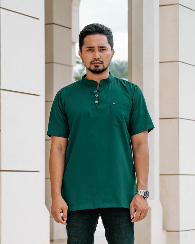 Kurta Eeman Hombre X MCC Lifestyle - Emerald Green