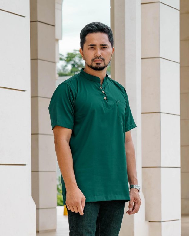 Kurta Eeman Hombre X MCC Lifestyle - Emerald Green