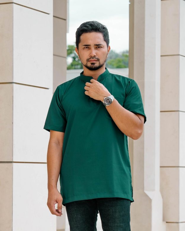 Kurta Eeman Hombre X MCC Lifestyle - Emerald Green