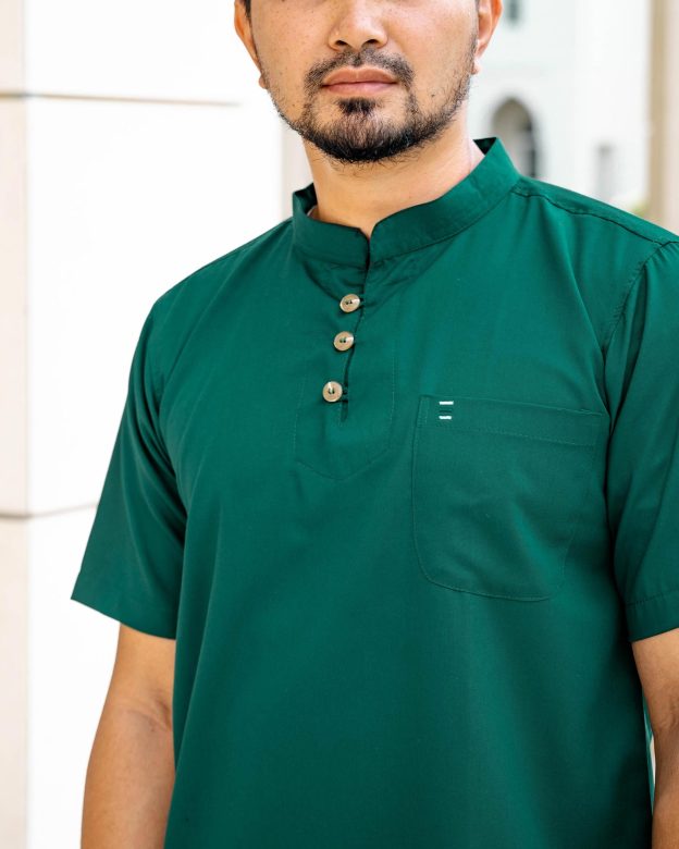 Kurta Eeman Hombre X MCC Lifestyle - Emerald Green