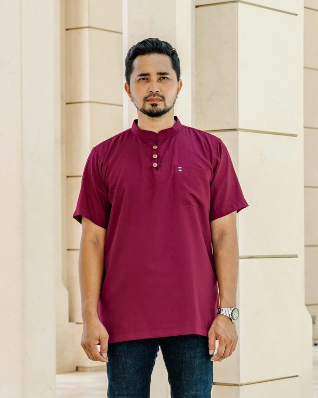 Kurta Eeman Hombre x MCC Lifestyle - Maroon