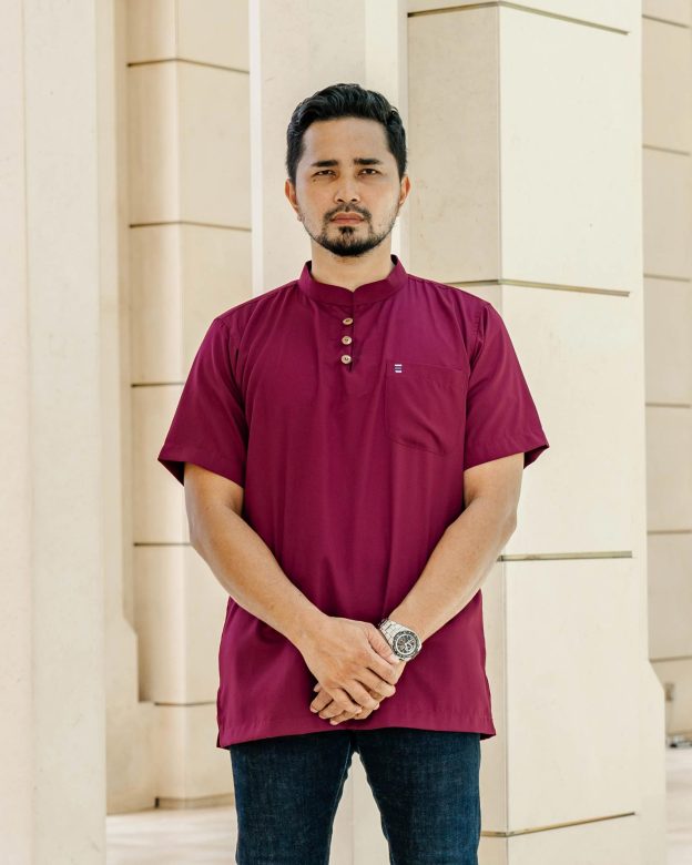 Kurta Eeman Hombre x MCC Lifestyle - Maroon