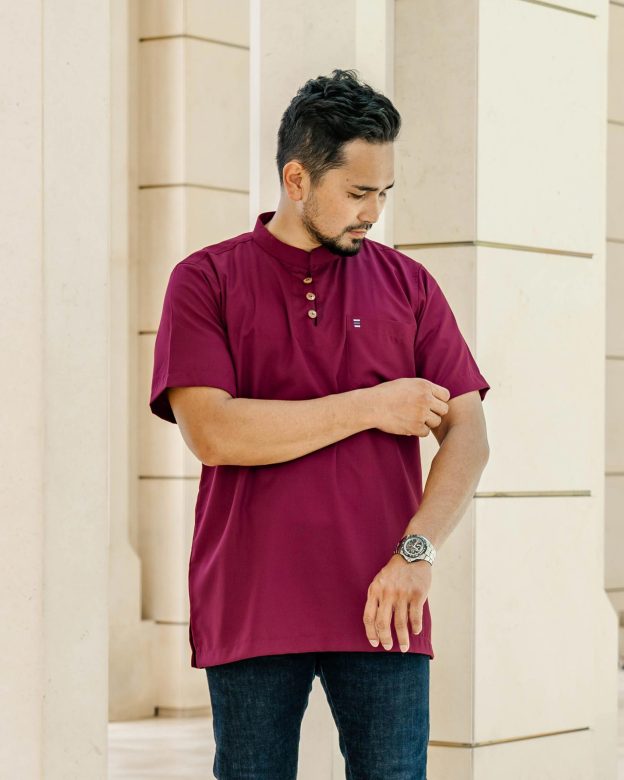 Kurta Eeman Hombre x MCC Lifestyle - Maroon