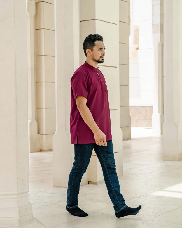 Kurta Eeman Hombre x MCC Lifestyle - Maroon