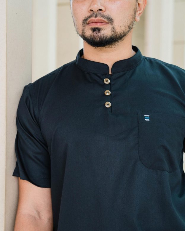 Kurta Eeman Hombre x MCC Lifestyle - Matte Black