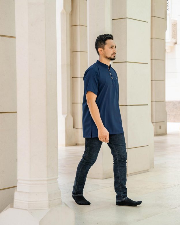 Kurta Eeman Hombre x MCC Lifestyle - Navy Blue