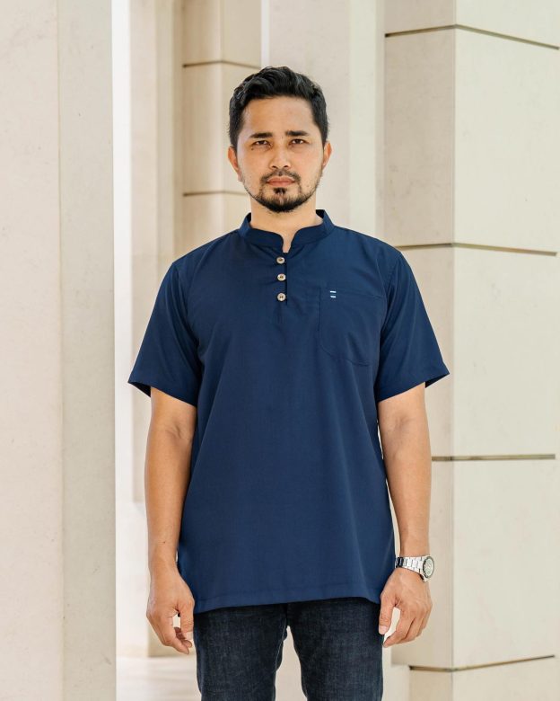 Kurta Eeman Hombre x MCC Lifestyle - Navy Blue