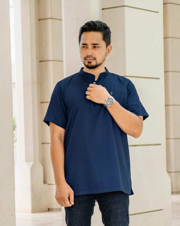 Kurta Eeman Hombre x MCC Lifestyle - Navy Blue