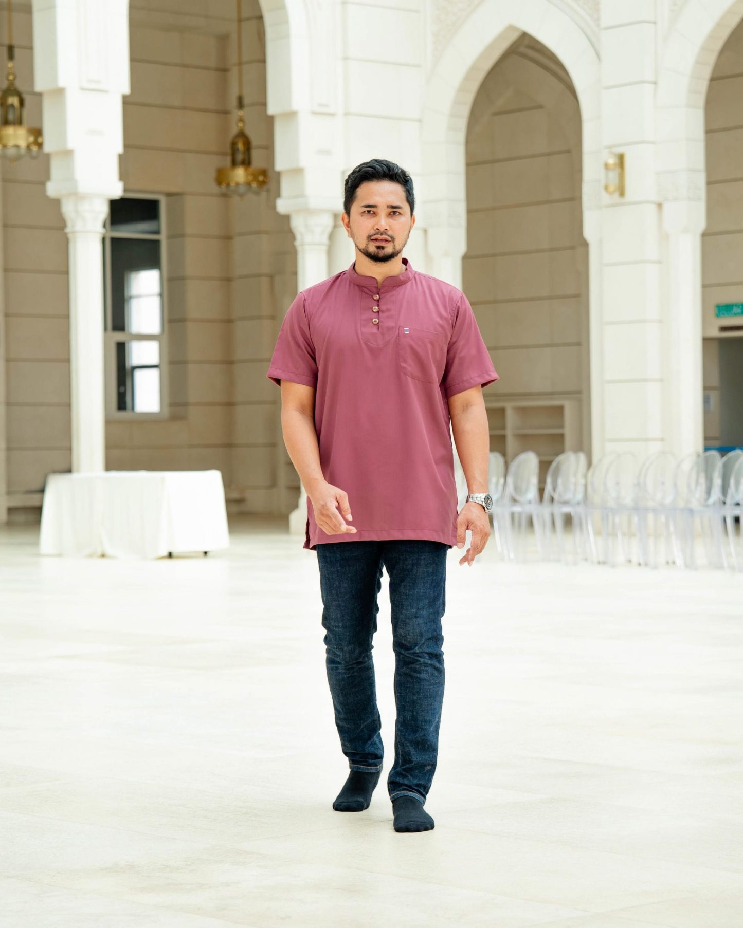Kurta Eeman Hombre x MCC Lifestyle - Rouge