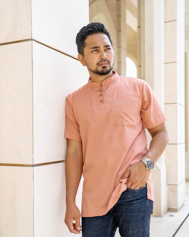 Kurta Eeman Hombre x MCC Lifestyle - Salmon
