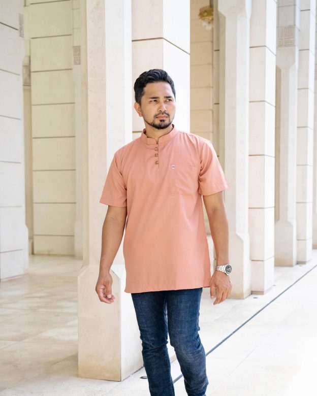 Kurta Eeman Hombre x MCC Lifestyle - Salmon
