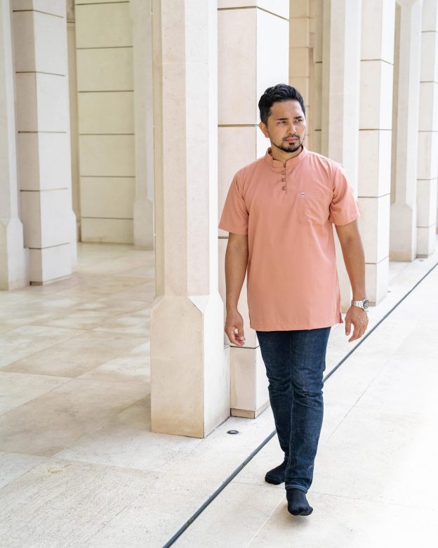 Kurta Eeman Hombre x MCC Lifestyle - Salmon