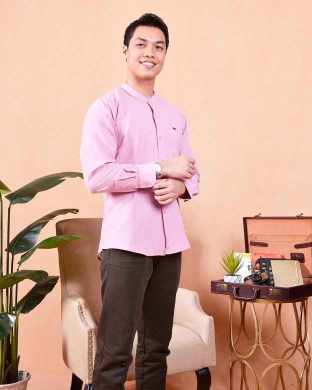 Kurta Long Sleeves Imran - Baby Pink
