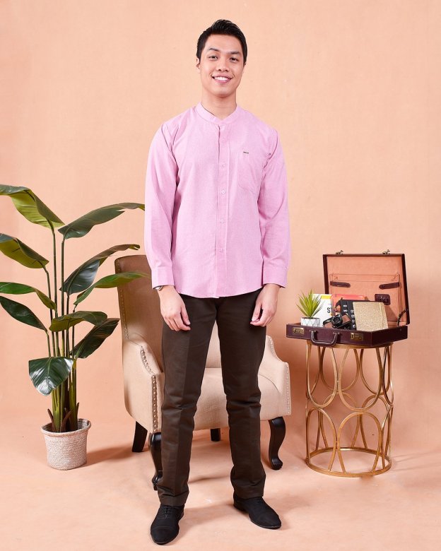 Kurta Long Sleeves Imran - Baby Pink