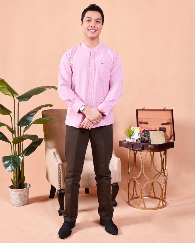 Kurta Long Sleeves Imran - Baby Pink