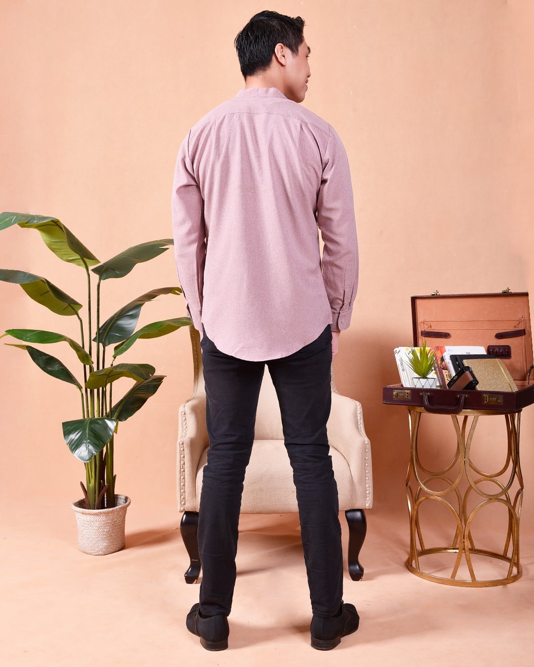 Kurta Long Sleeves Imran - Dust Purple